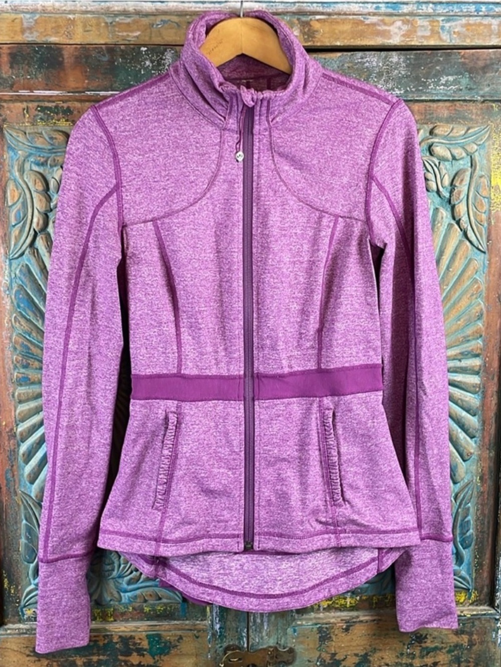 Super Rare Lululemon Riding Jacket with peplum skirt